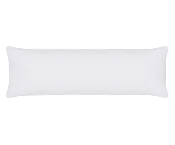 Capa Protetora para Travesseiro Body Pillow Branca - 200 Fios - image 0