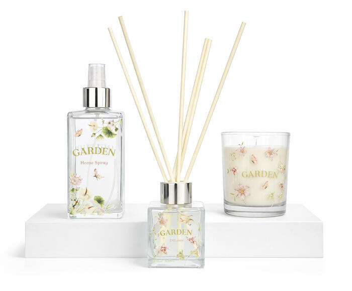 Jogo de Aromatizar e Difusor com Vela Floral C&iacute;trico Garden image number 2