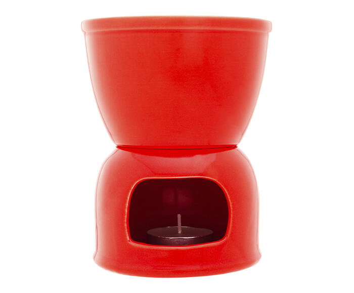 Aparelho de Fondue em Porcelana Vermelho Wolff - image 1