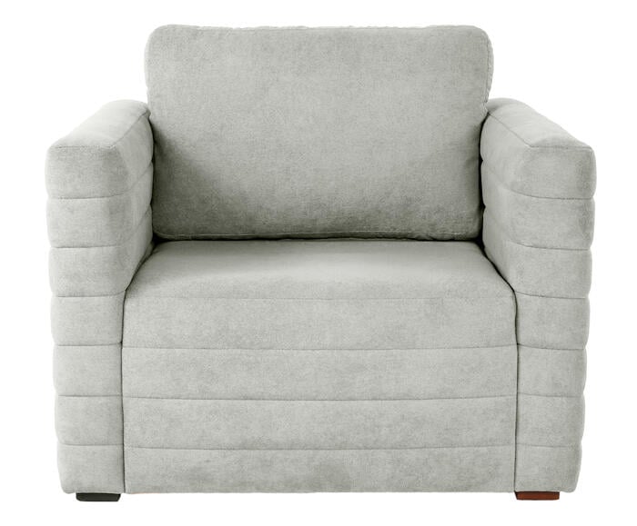 Poltrona Gom em Boucle aveludado image number 2