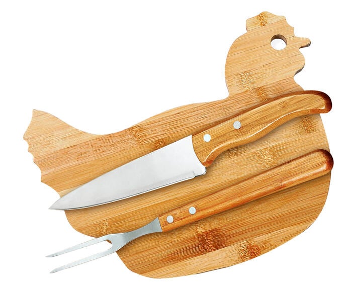 Jogo de Utens&iacute;lios para Cozinha em Inox Marzio'S Chicken Barbecue - image 0