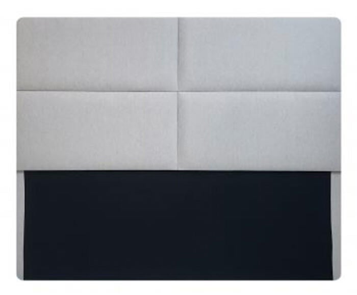 Cabeceira Painel em Linho Toronto - Cinza - image 1