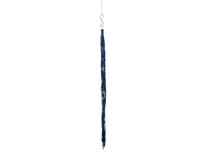 Hanger em Macram&ecirc; Dna Azul Navy - image 1
