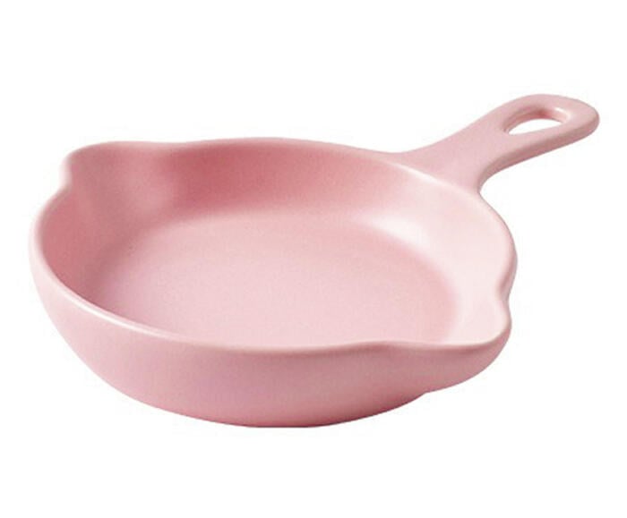 Travessa Frigideira em Porcelana Gourmand Rosa - image 0