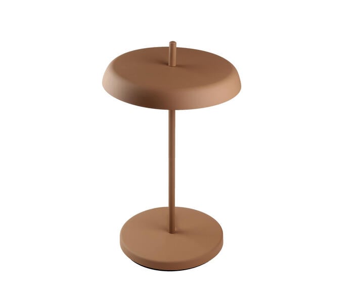 Lumin&aacute;ria de Mesa Dalu Bivolt - Terracota - image 0