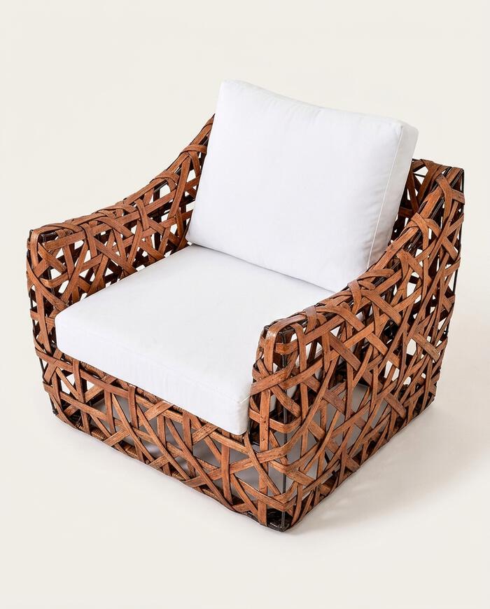 Poltrona Oriente - Marrom - image 1