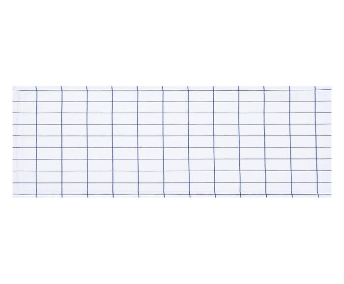 Caminho de Mesa Panam&aacute; Grid Marinho - 50X150cm - image 0