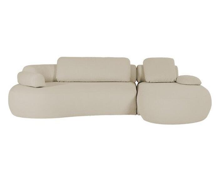 Sof&aacute; Laguna by Elle - Chaise Direita  - Boucle Bege VI - image 0