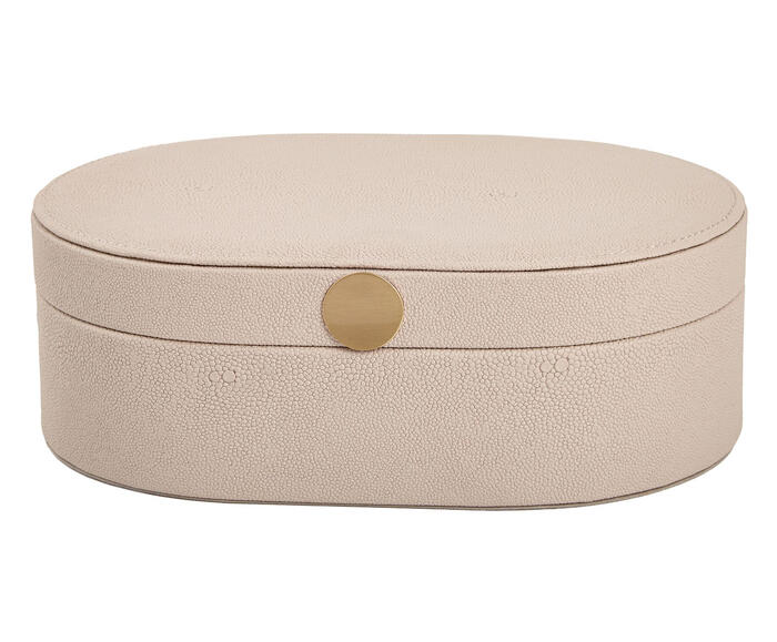 Caixa Decorativa Maior Dipper Off White - image 0