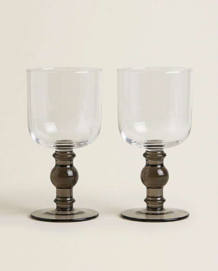 Jogo de Ta&ccedil;as para Vinho Doux Fum&ecirc; - image 0