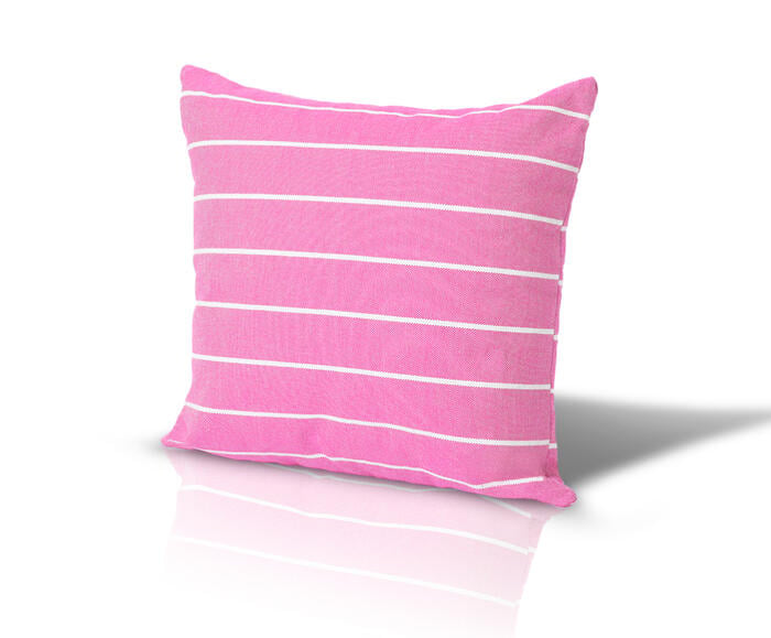 Capa de Almofada Jacquard Nouveau Listras Rosa image number 2