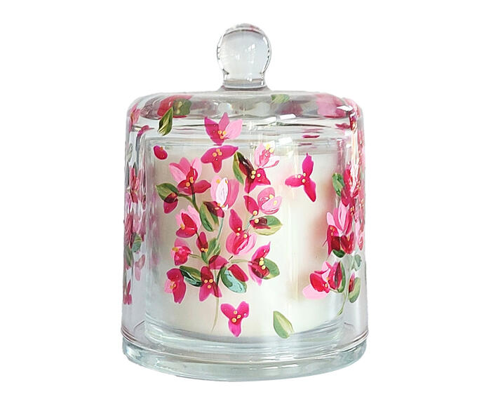 Vela Perfumada com Cloche Primavera - Especiarias - image 0