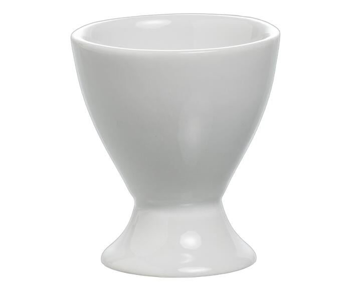 Porta ovo Blanc em porcelana branco - image 0