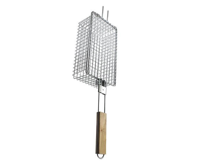 Grelha para Churrasco em Inox Easy Grill Marrom e Prateado - image 0
