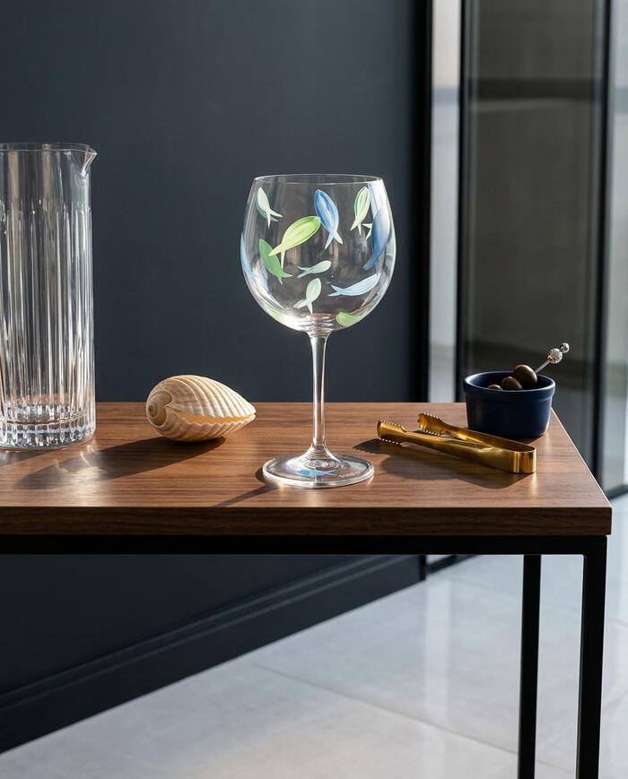 Ta&ccedil;a para Gin em Cristal para Gin Ocean image number 3