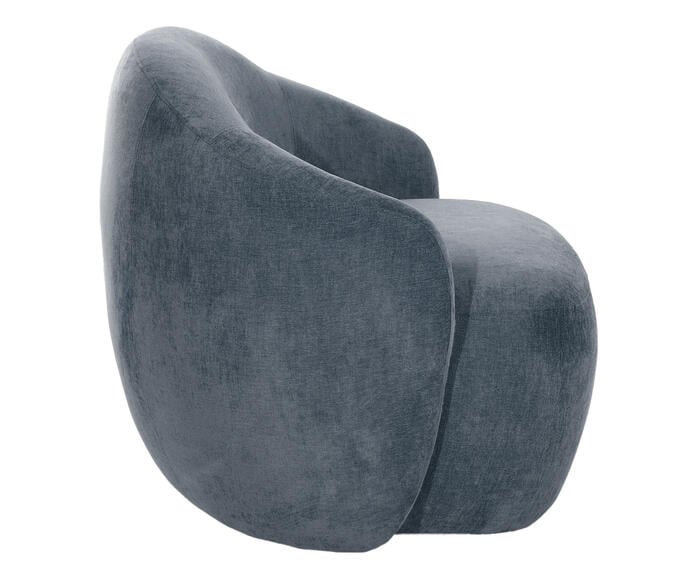 Poltrona Orin Veludo Azul - image 1