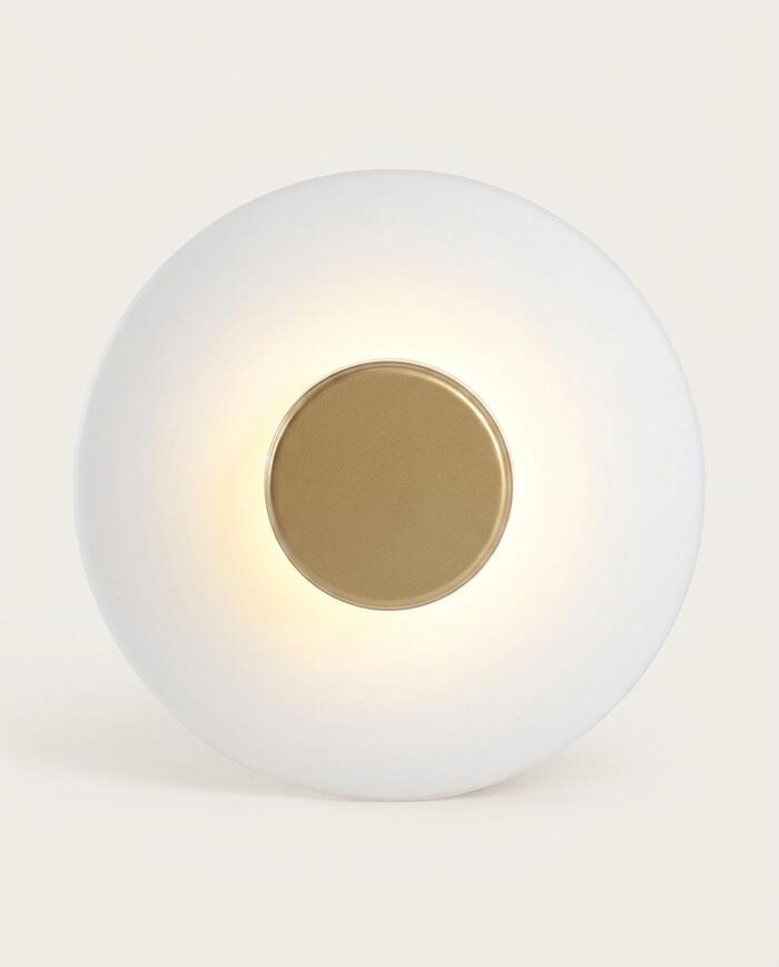 Plafon de Sobrepor Slice Dourado Ono Bivolt - G image number 3