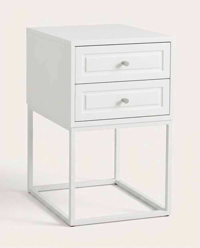 Mesa de Cabeceira Bonn Branco - image 1