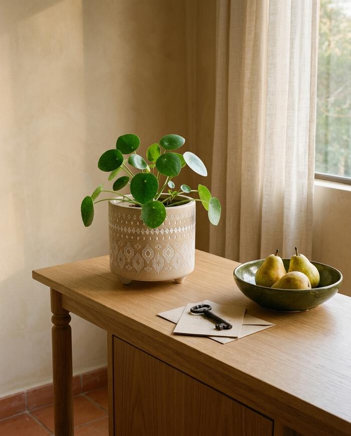 Cachepot Winny Bege Grande - image 1