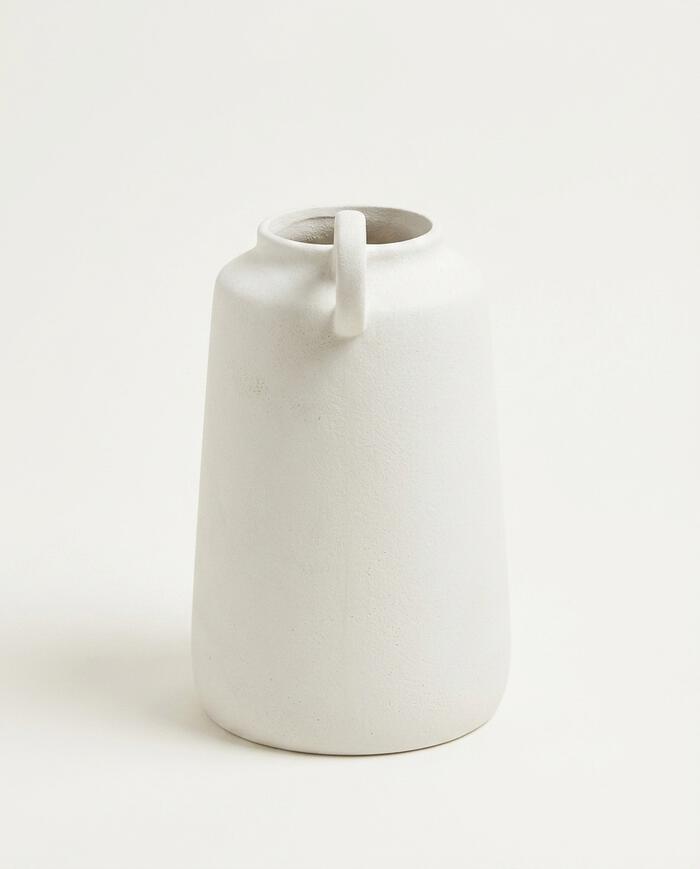 Vaso em Cer&acirc;mica Mesquenete - Off White image number 4