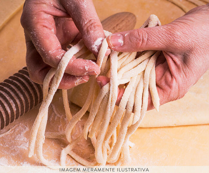Rolo Cortador para Fettucine Wood - Natural image number 2