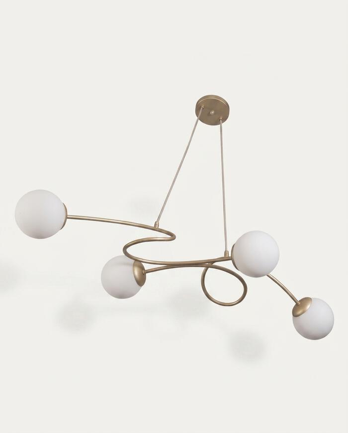 Pendente Tie Champagne Bivolt - image 1