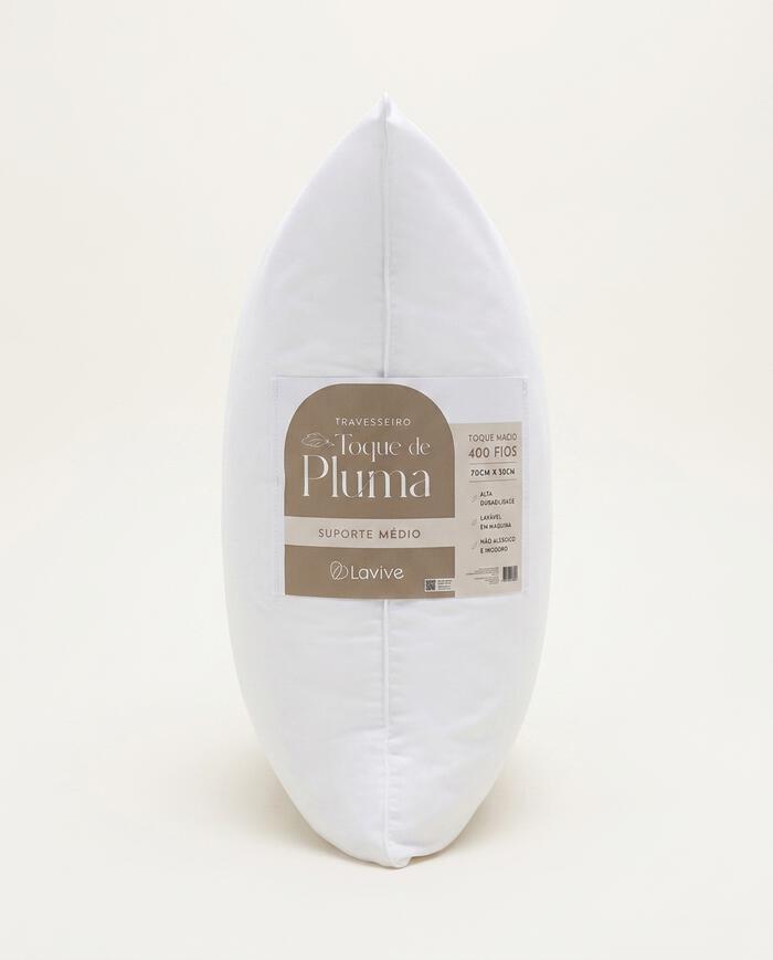 Travesseiro Toque de Pluma  Branco image number 4