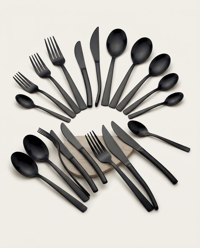 Faqueiro em Inox Ravel Preto image number 4