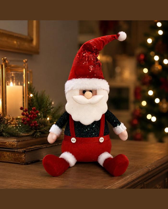 Papai Noel Decorativo Sentado Suspens&oacute;rio image number 2