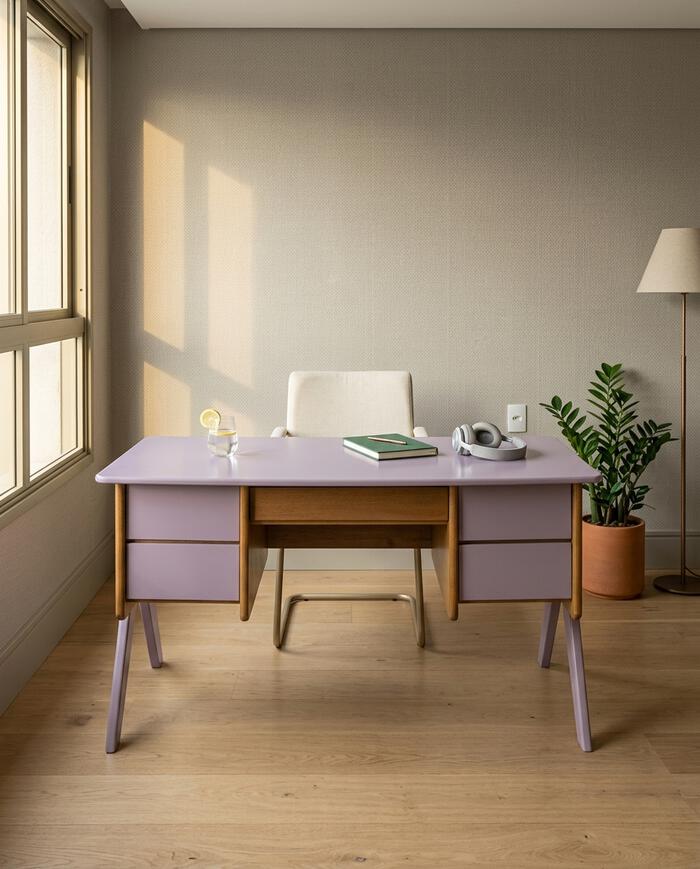 Escrivaninha Vintage Lilas - image 1