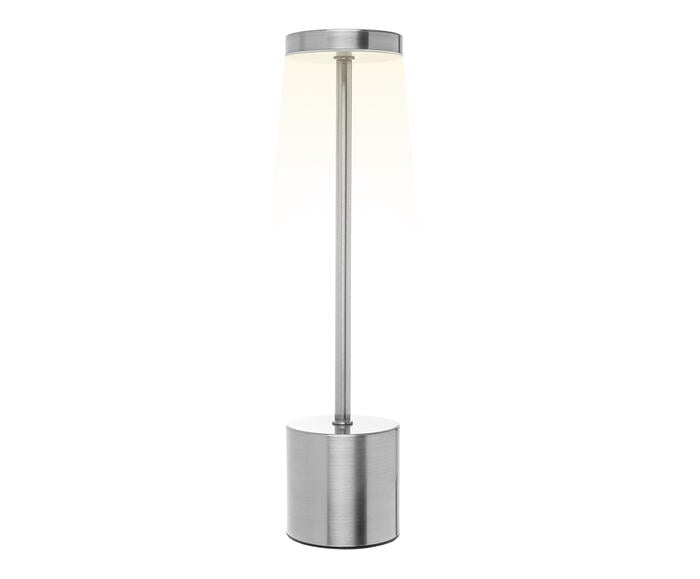 Lumin&aacute;ria de Mesa em Led Cosmos Prateada - image 1