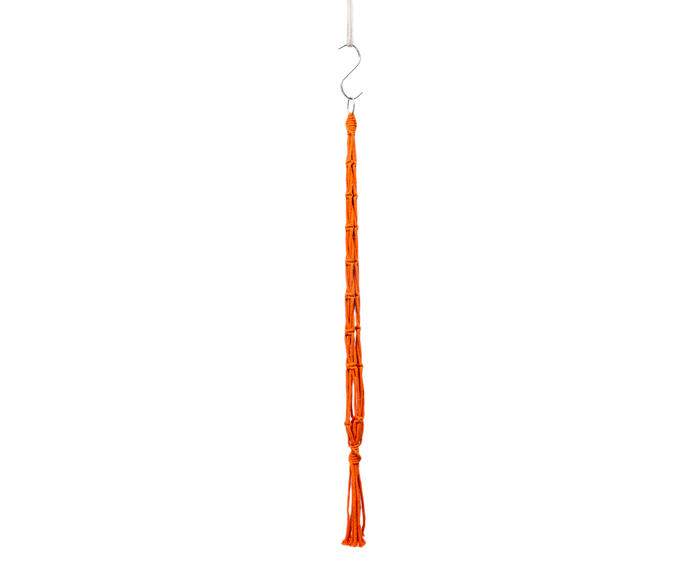 Hanger em Macram&ecirc; Summer Laranja - image 1