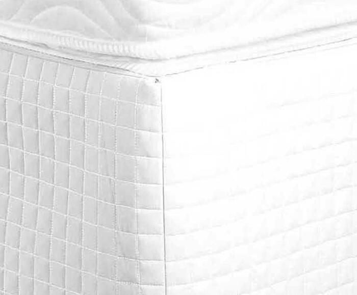 Saia para Cama Box Max Pastilha Branca image number 2