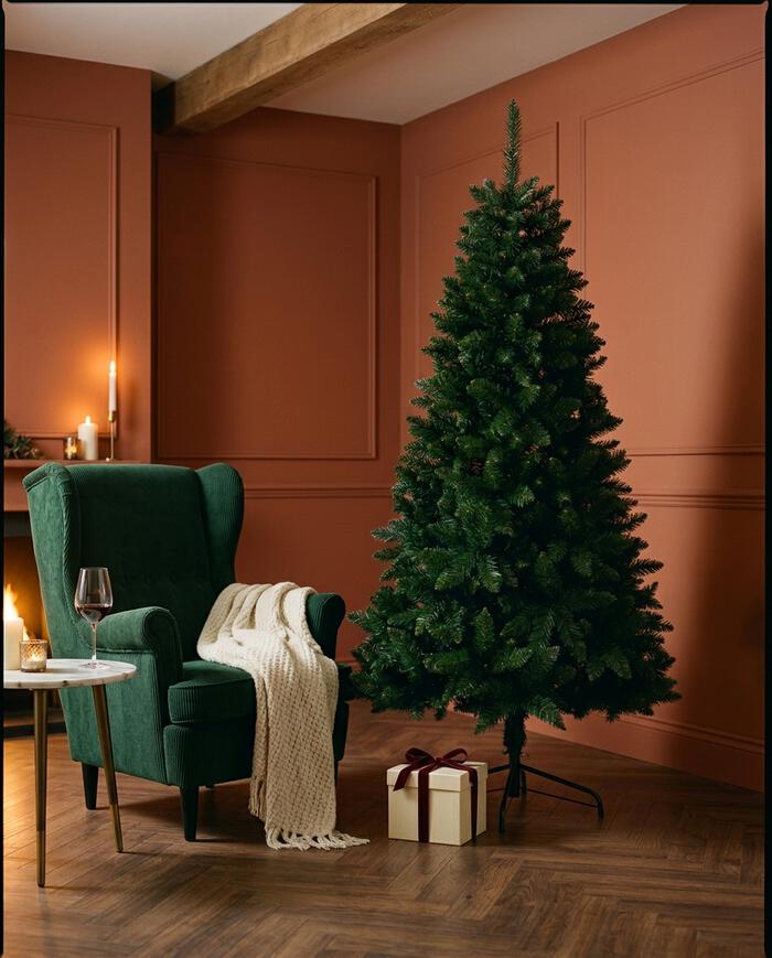 &Aacute;rvore de Natal Dressy 600 Galhos - 180 cm image number 2