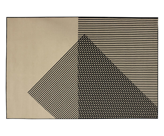 Tapete Trendy Paralelos - Black image number 1
