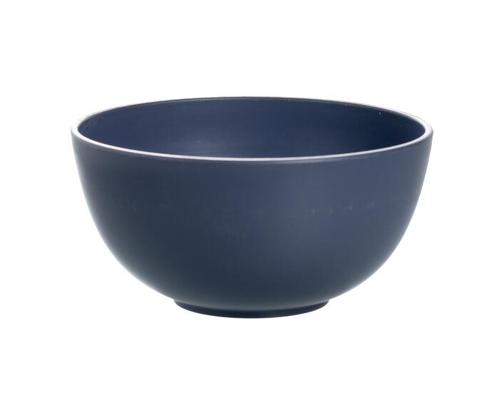 Jogo de bowls Defensa em fibra de trigo e azul image number 4