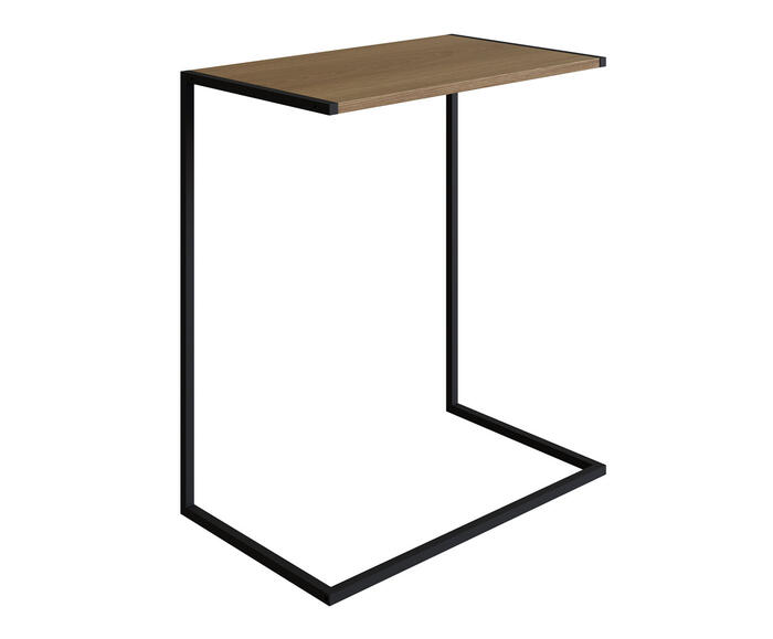 Mesa de Apoio para Sof&aacute; Hanover e Preto Industrial image number 0
