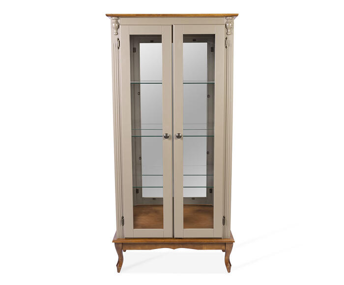 Vitrine Luiz Xv Am&ecirc;ndoa e Imbuia Glaser - image 0