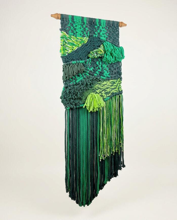 Painel Leaves Verde image number 4
