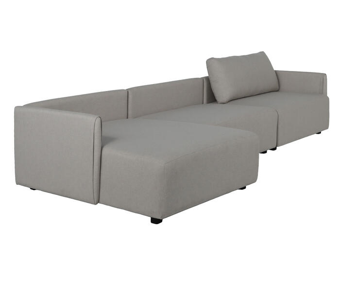 Sof&aacute; Toledo com Chaise Bege image number 1
