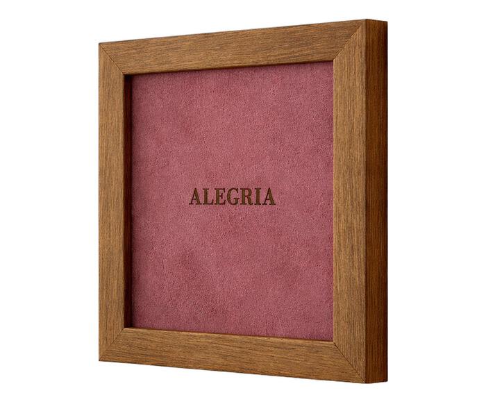 Quadro "Alegria" Camur&ccedil;a Vinho - image 1