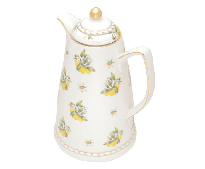 Garrafa T&eacute;rmica em Porcelana Lemon - Colorida - image 0