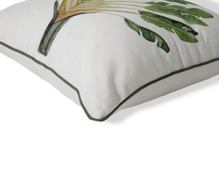 Capa de Almofada Estampada com Cordon&ecirc; Madagascar Off-White image number 4