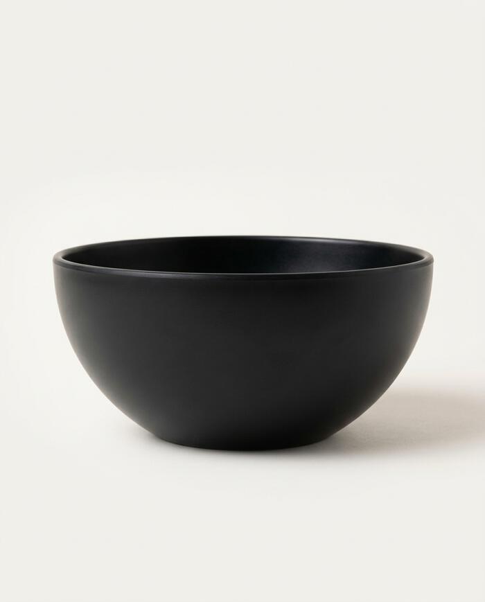Bowl de Melamina Reims Grande Preto Fosco - image 0
