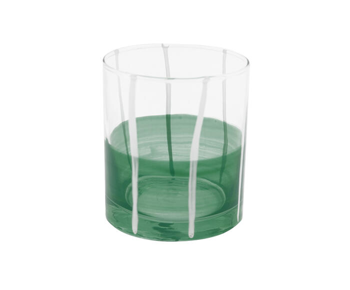 Copo Listras Verde e Branco image number 2