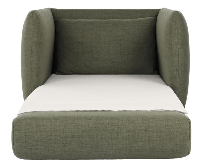 Poltrona Cama em Linh&atilde;o Luma image number 5