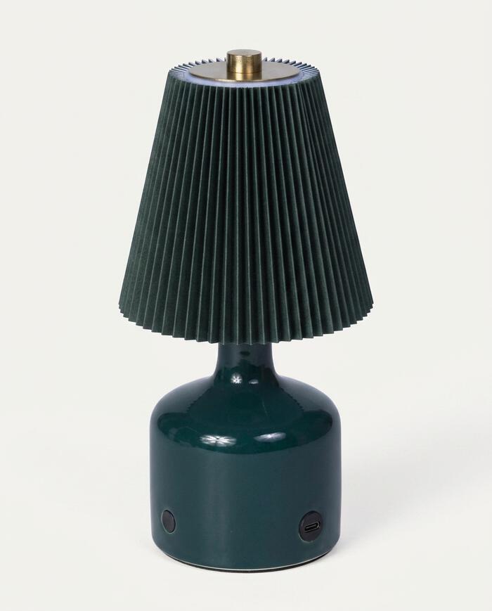 Lumin&aacute;ria de Mesa Tinny Verde image number 2