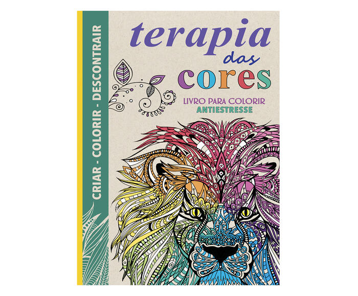 Livro "Terapia das Cores - Livro para Colorir Antiestresse" - image 0