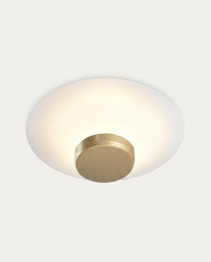 Plafon de Sobrepor Slice Dourado Ono Bivolt - G image number 2