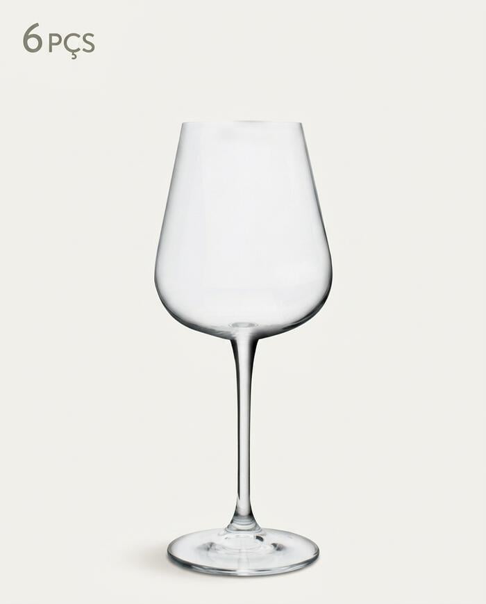 Jogo de Ta&ccedil;as em Cristal para Vinho Branco Amundsen image number 4
